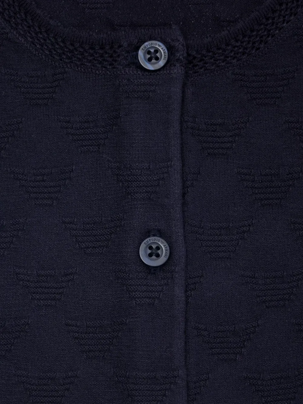 Emporio Armani Kids Vest met patroon Blauw