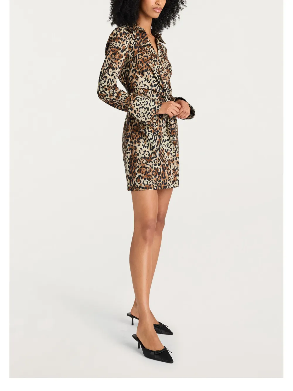 Cinq A Sept Mckenna mini-jurk Bruin
