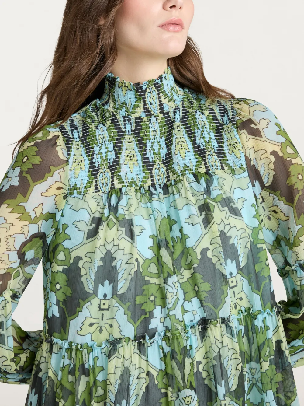 Cinq A Sept Rika mini-jurk Groen
