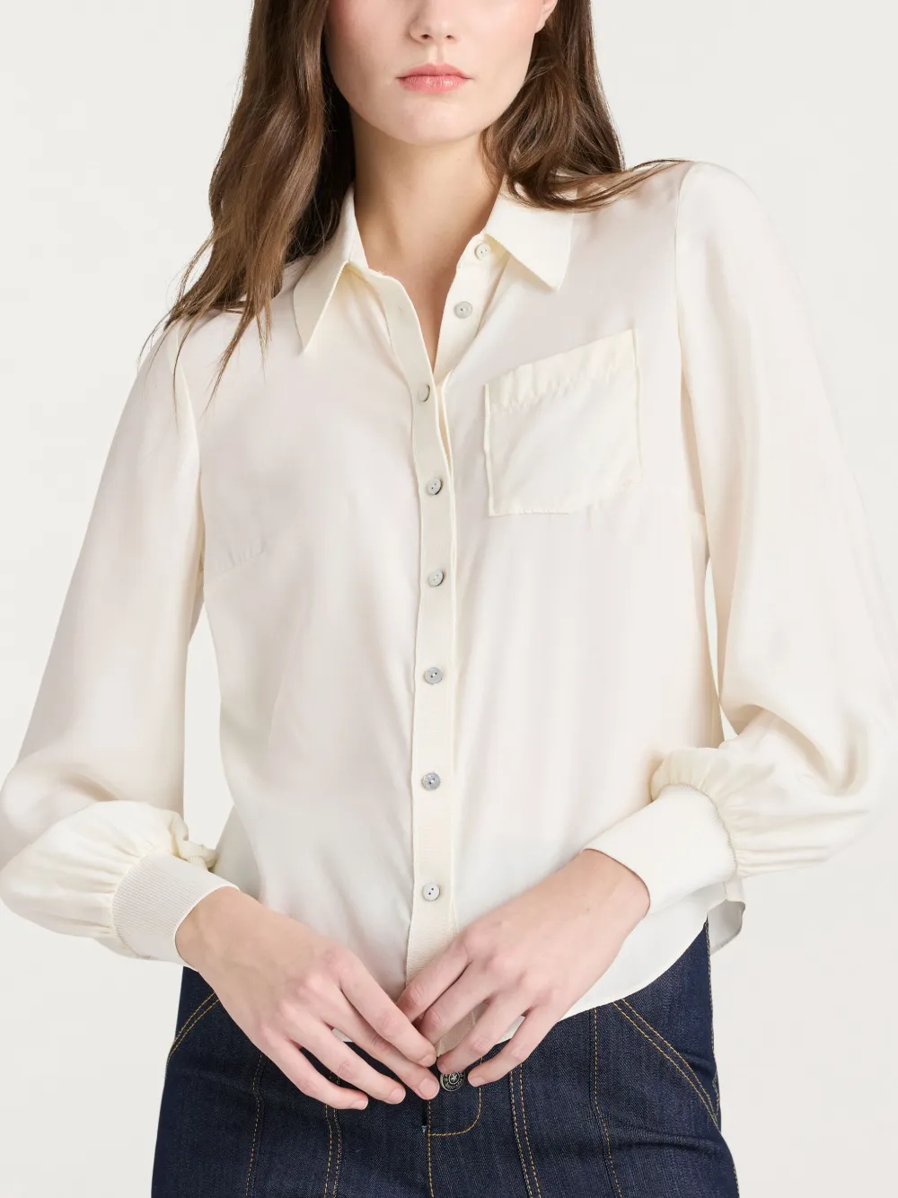 Cinq A Sept Karina blouse Wit