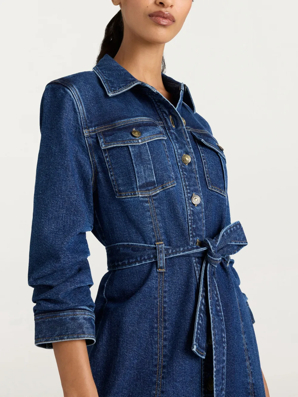 Cinq A Sept Clea jurk Blauw