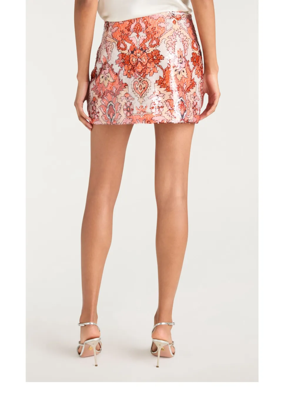 Cinq A Sept Juno mini-rok Roze