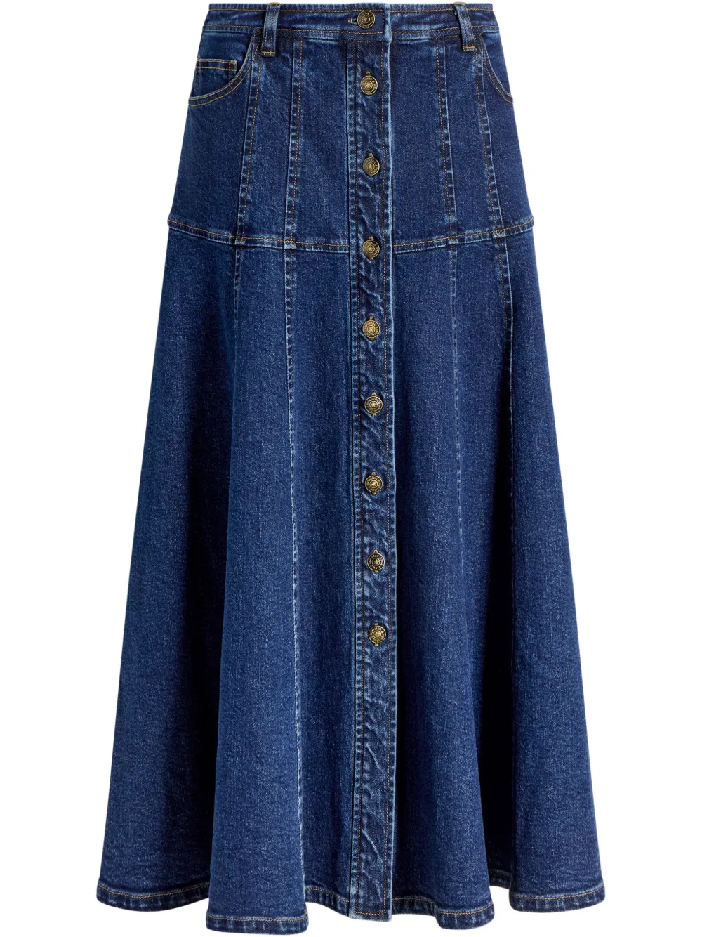 Cinq A Sept Veena denim rok Blauw