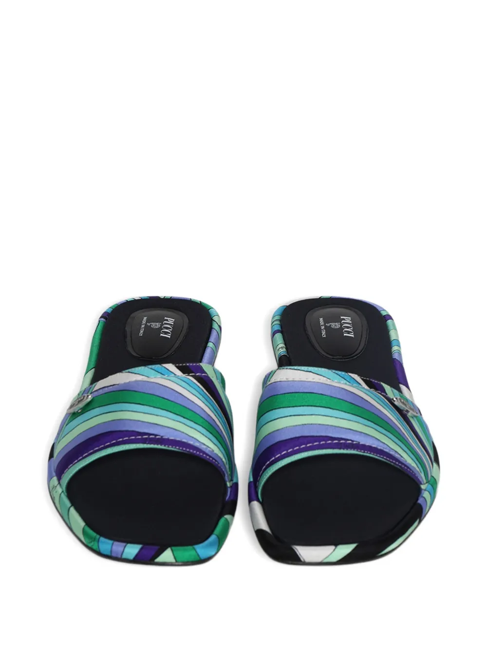 PUCCI Yummy patterned sandals Green
