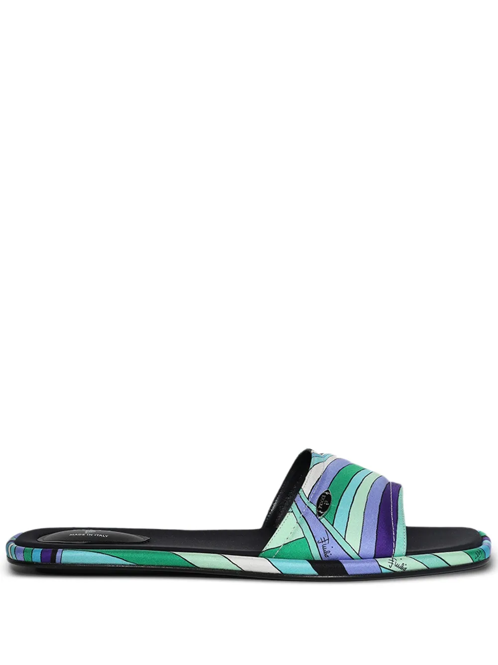 PUCCI Yummy patterned sandals Green