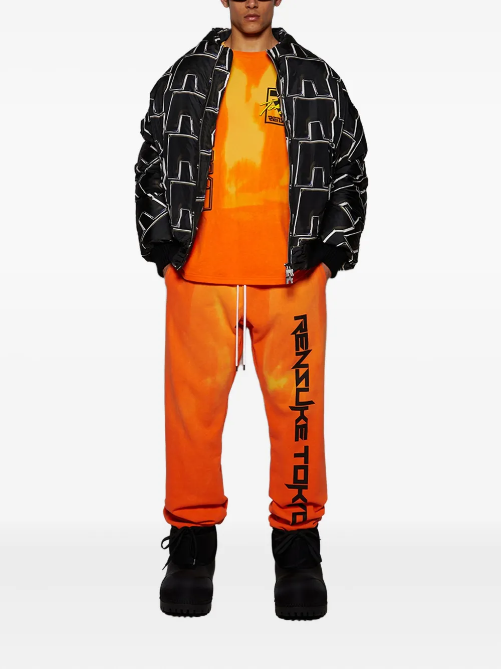 RENSUKE TOKYO long-sleeve tie-dye T-shirt | T-Shirts | Image 2