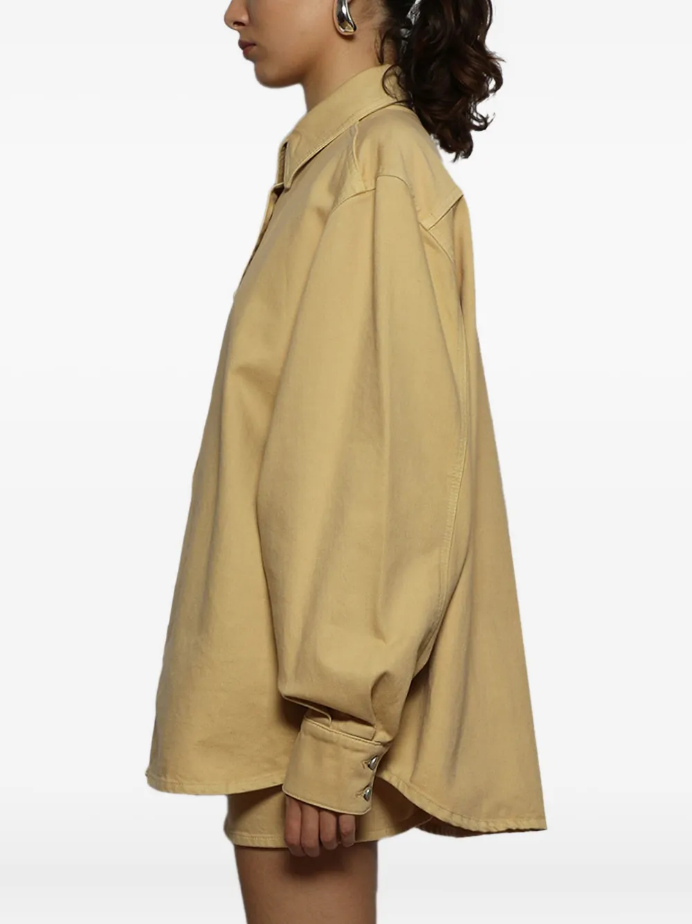 Magda Butrym Button-up blouse Beige