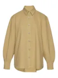 Magda Butrym buttoned-up shirt - Neutrals