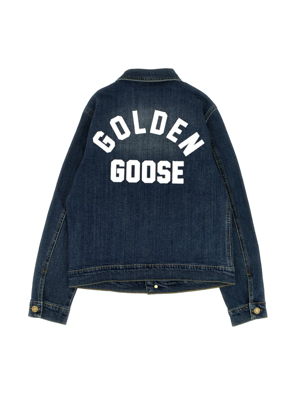 Golden Goose Kids Spijkerjack - Blauw