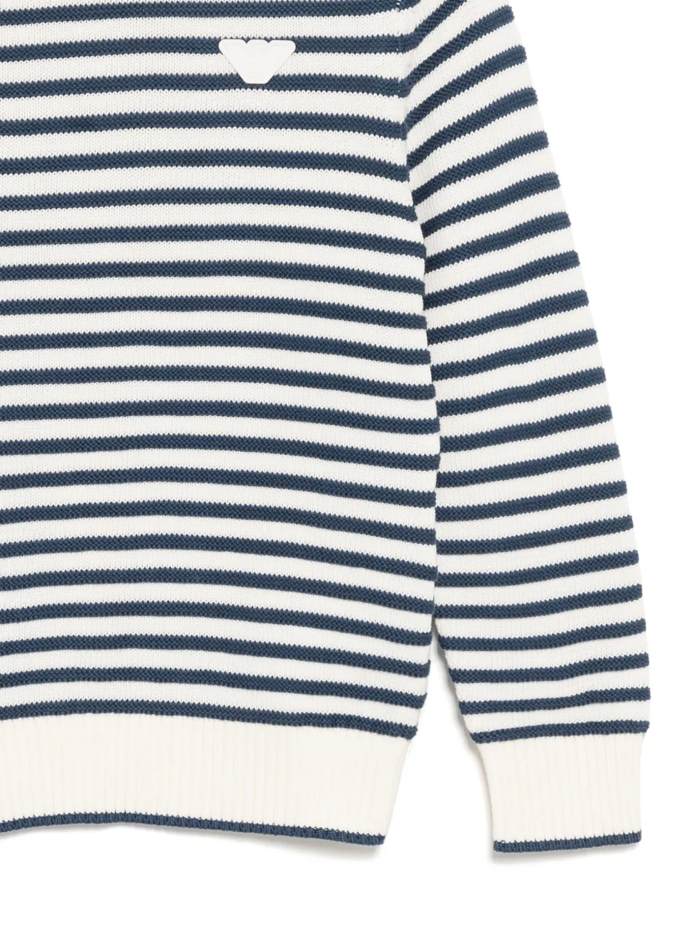Emporio Armani Kids Trui met logopatch Blauw