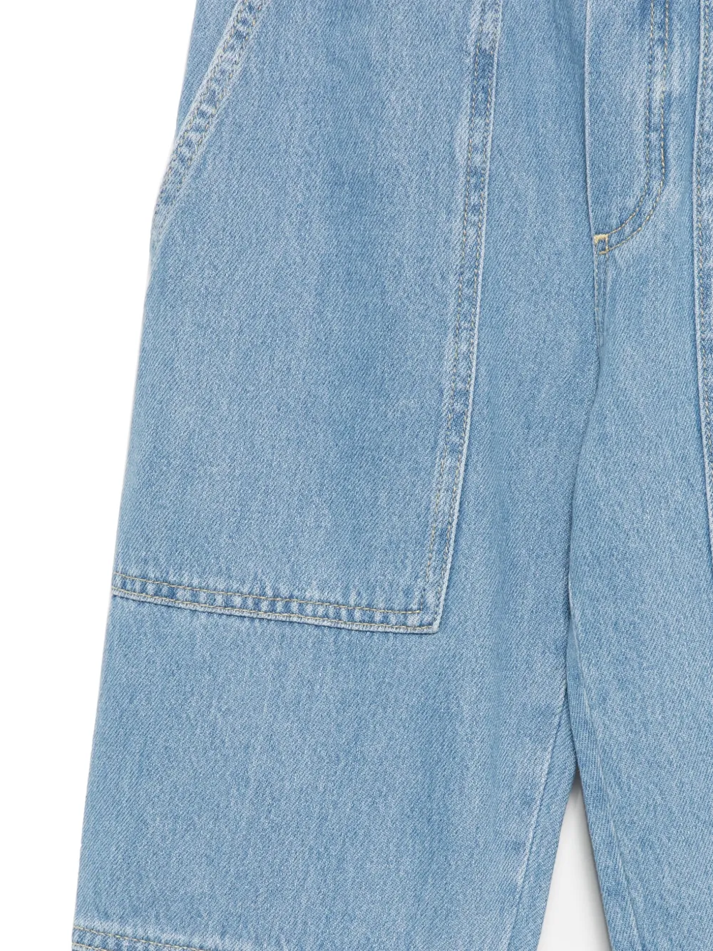 Emporio Armani Kids Jeans met vlakken Blauw