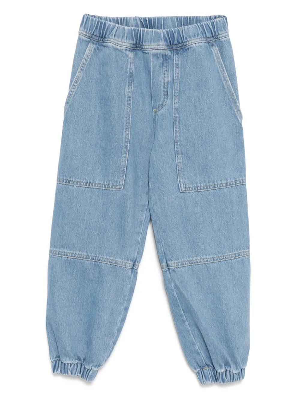 Emporio Ar i Kids Jeans met vlakken Blauw