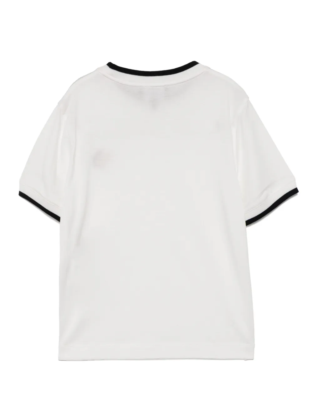 Emporio Armani Kids T-shirt met geborduurd logo Wit