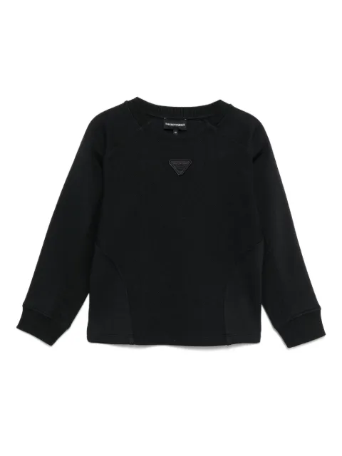 Emporio Armani Kids logo-patch sweatshirt