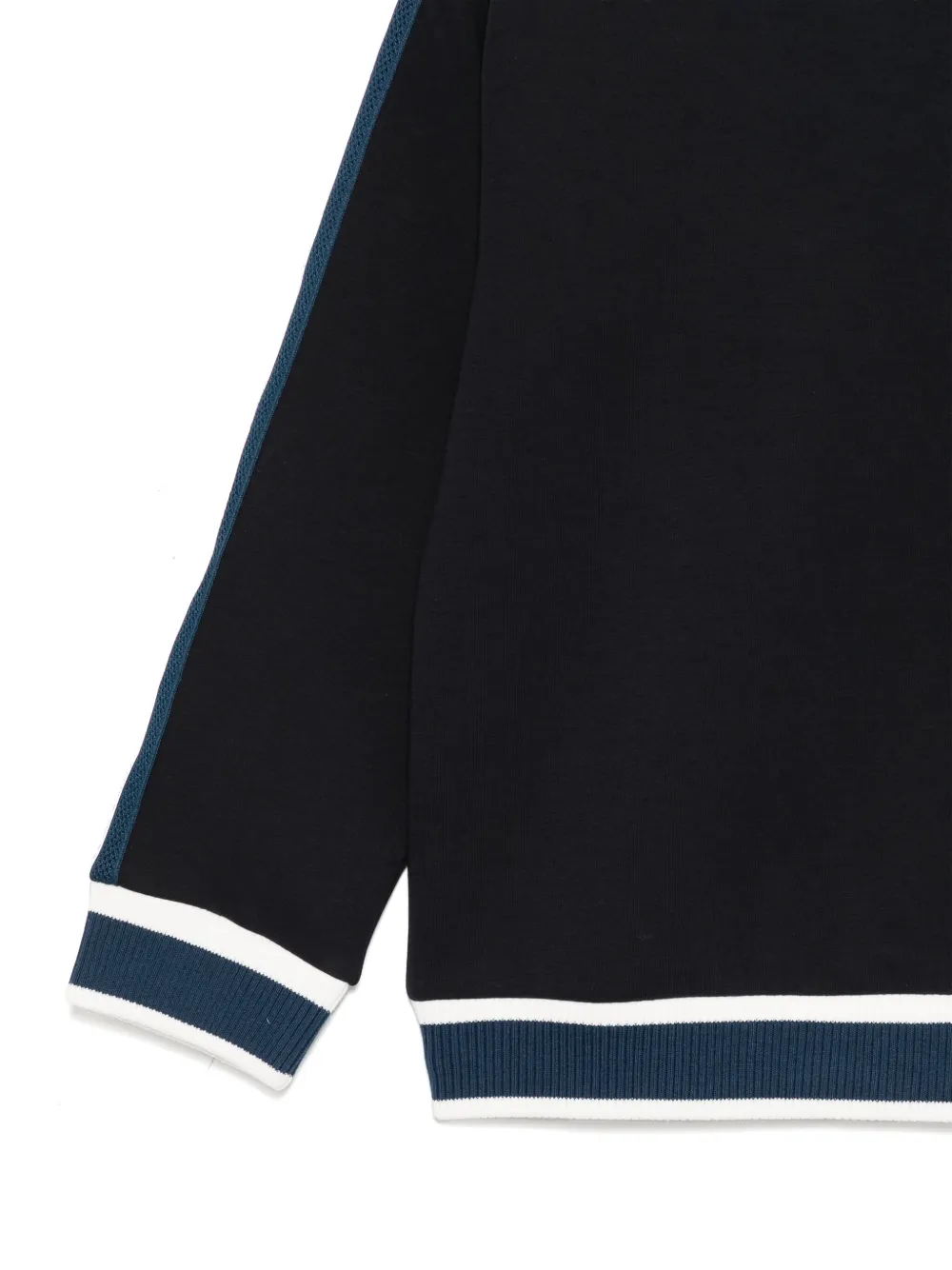 Emporio Armani Kids Sweater met ronde hals Blauw
