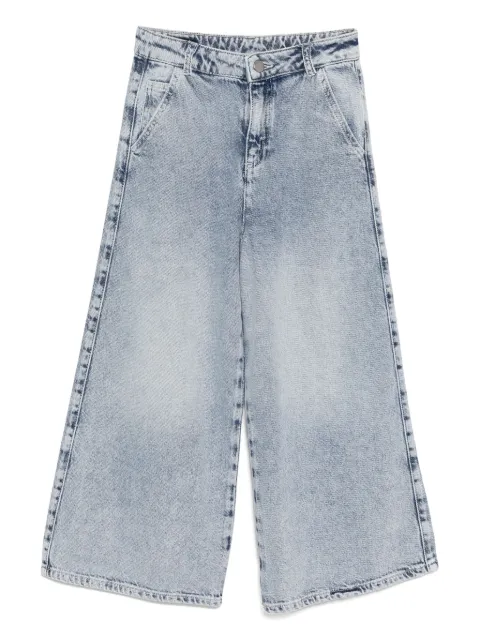 Emporio Armani Kids wide-leg jeans