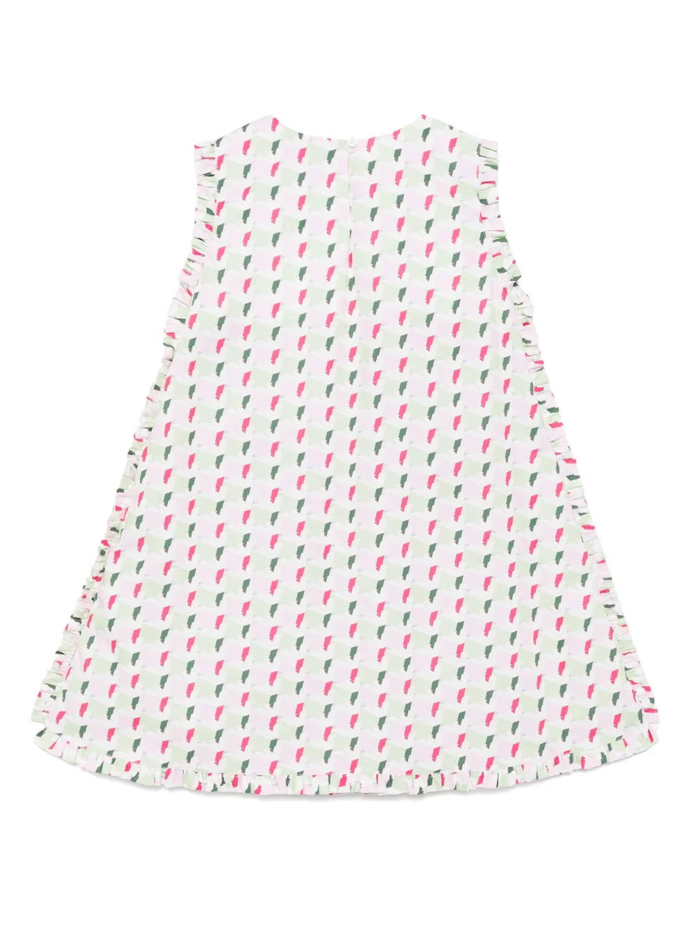 Emporio Armani Kids Jurk met patroon Groen