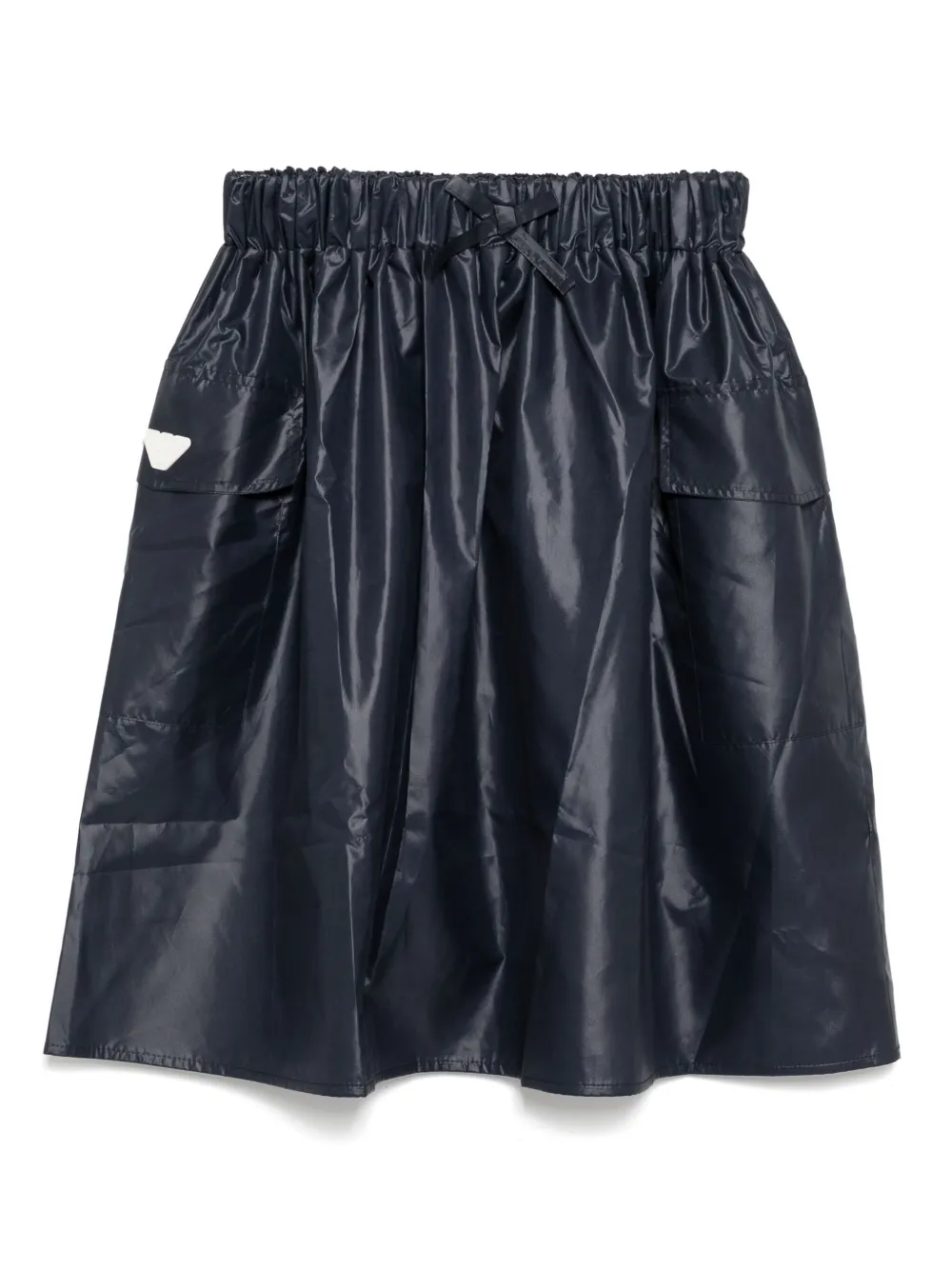 Emporio Ar i Kids Rok met logopatch Blauw
