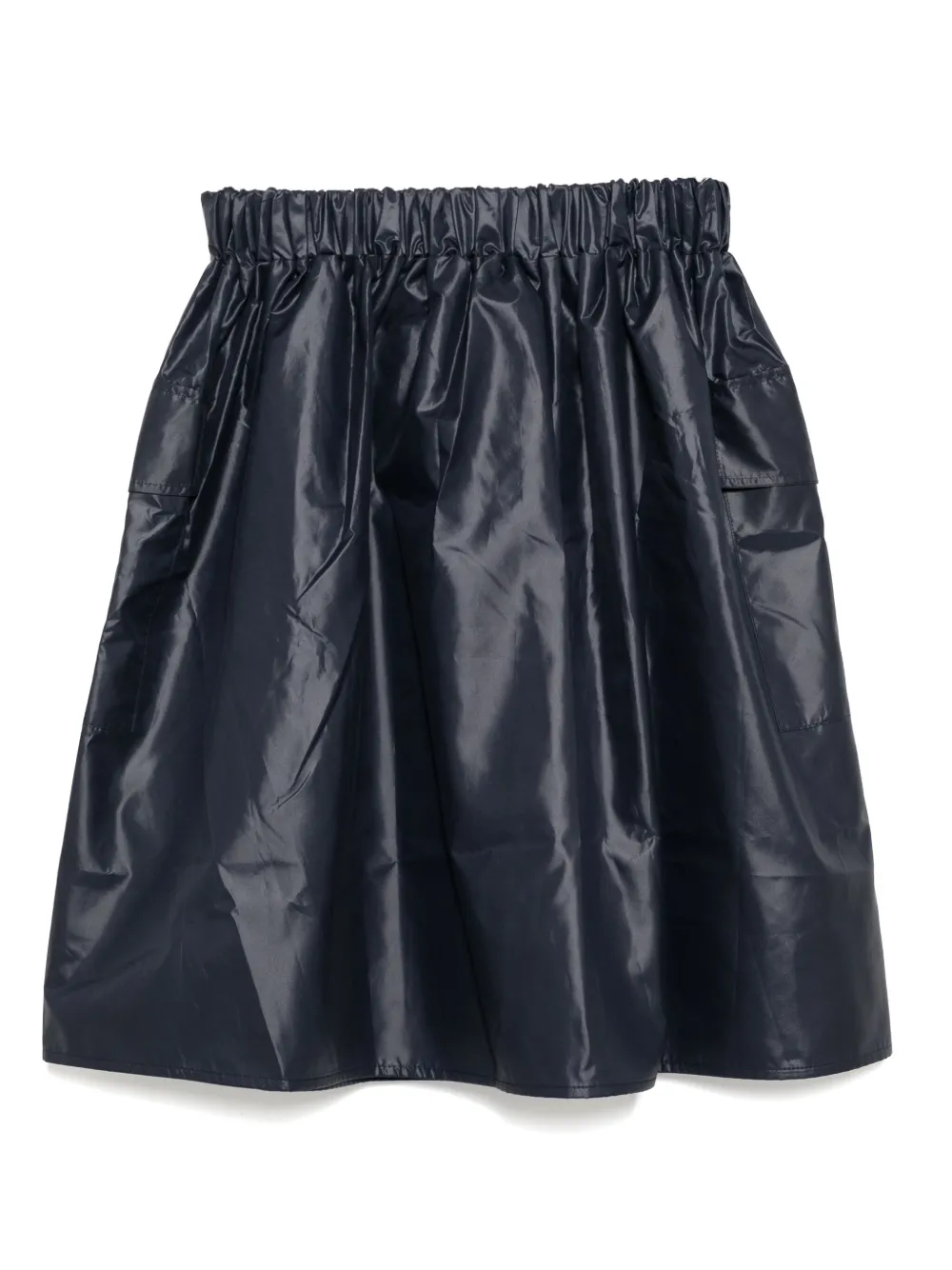 Emporio Armani Kids Rok met logopatch Blauw