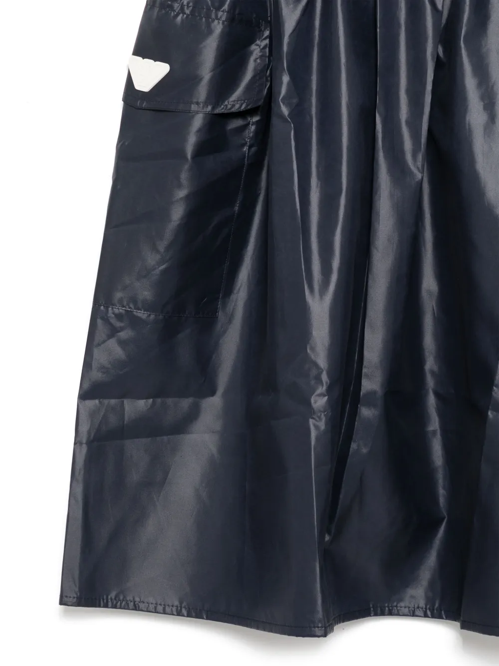Emporio Armani Kids Rok met logopatch Blauw