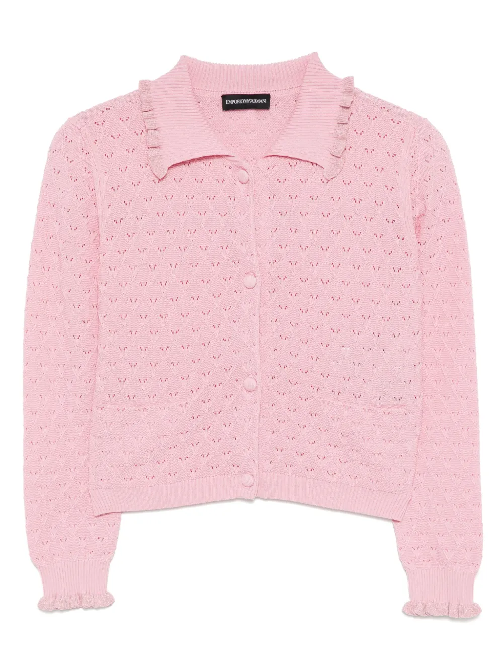 Emporio Ar i Kids Katoenen vest Roze