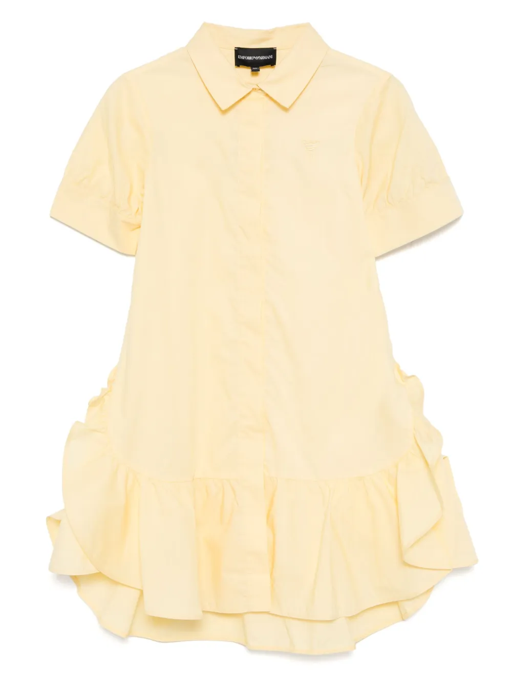 Emporio Armani Kids' Logo-embroidered Dress