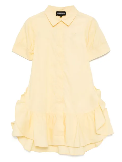 Emporio Armani Kids logo-embroidered dress