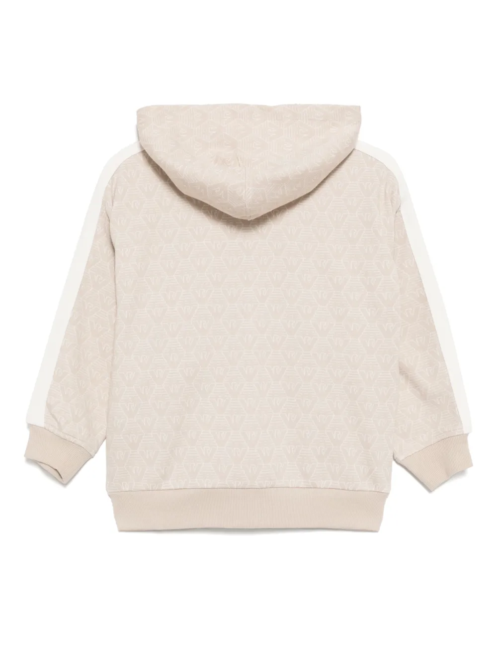 Emporio Armani Kids monogram zip-up hoodie | Boys Hoodies & Sweatshirts | Image 2