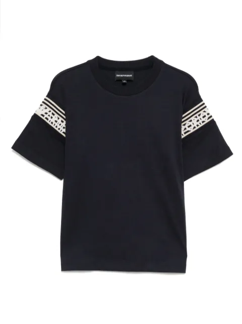 Emporio Armani Kids تيشيرت برقبة مستديرة
