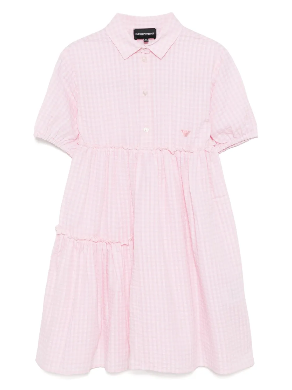 Emporio Armani Kids' Logo-embroidered Dress