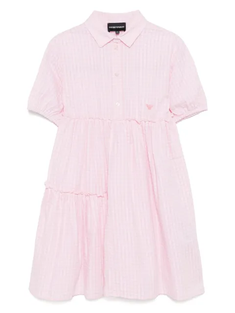Emporio Armani Kids logo-embroidered dress