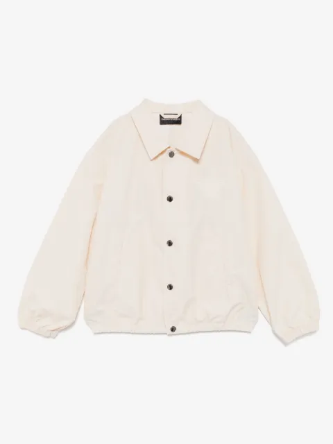 Emporio Armani Kids chamarra con parche del logo