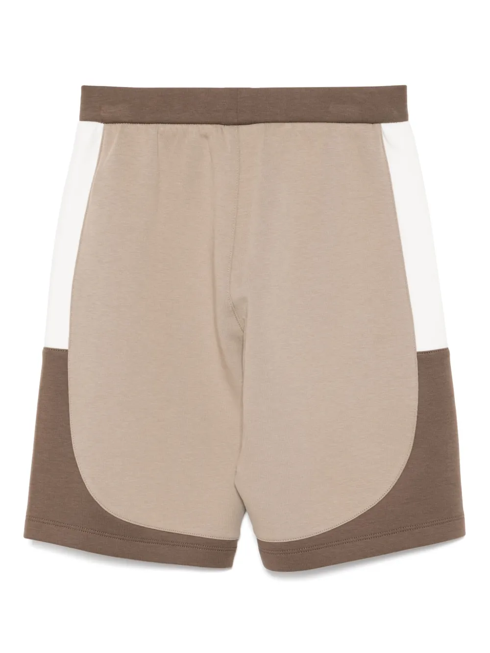 Emporio Armani Kids Shorts met geborduurd logo Bruin