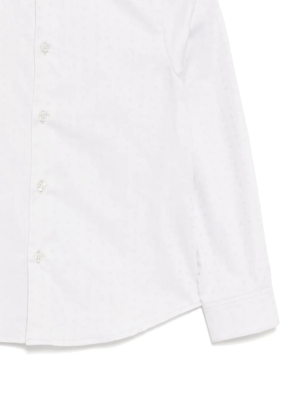 Emporio Armani Kids Shirt met lange mouwen Beige