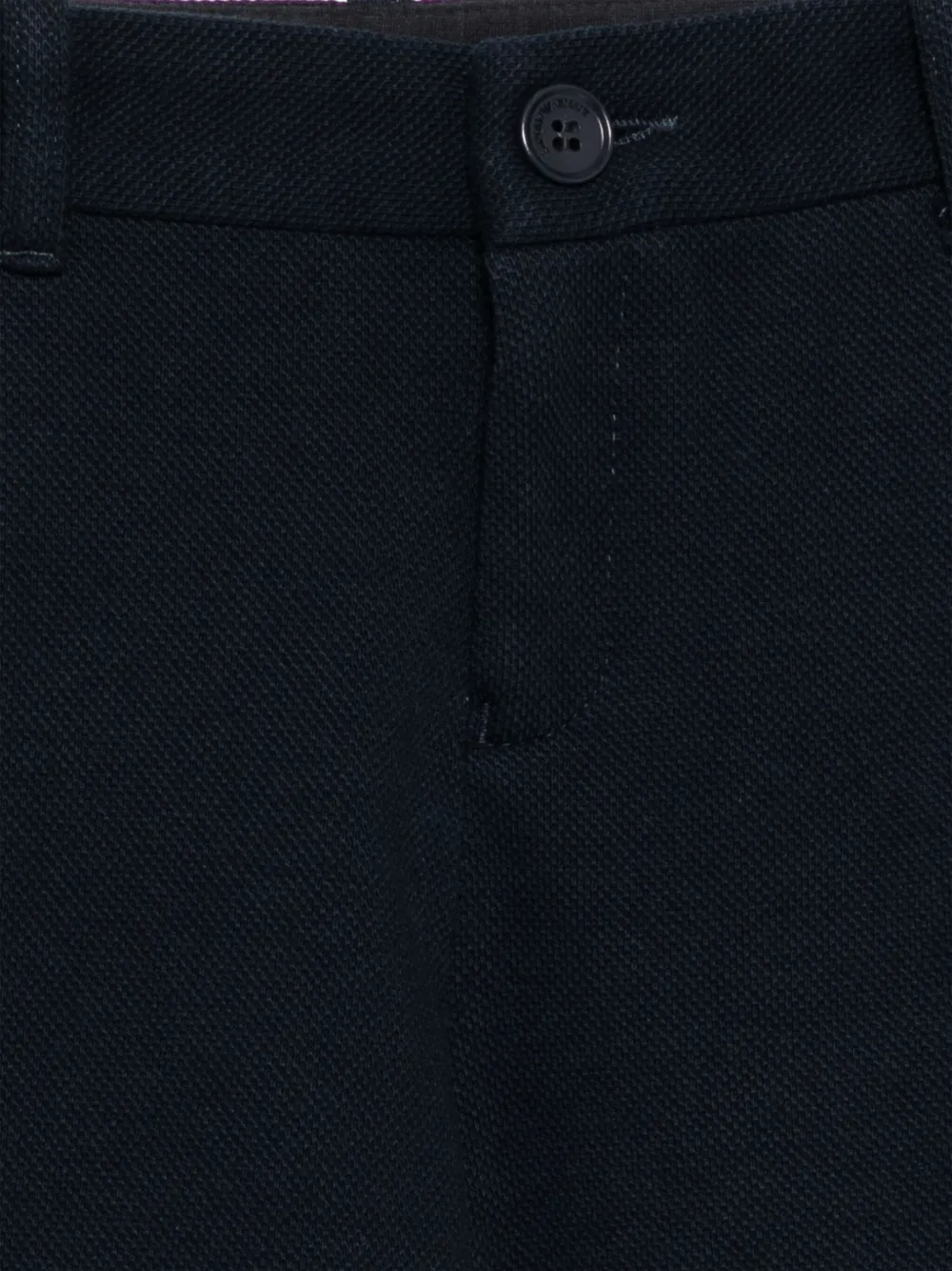 Emporio Armani Kids Shorts met geborduurd logo Blauw