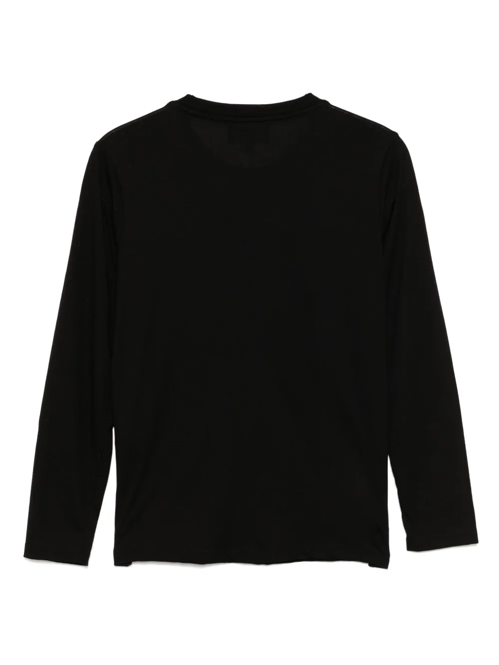 Emporio Armani Kids T-shirt met logoprint Zwart