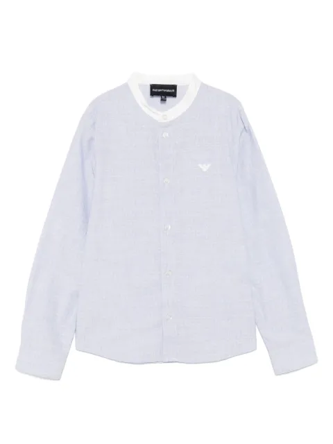Emporio Armani Kids logo-embroidered shirt