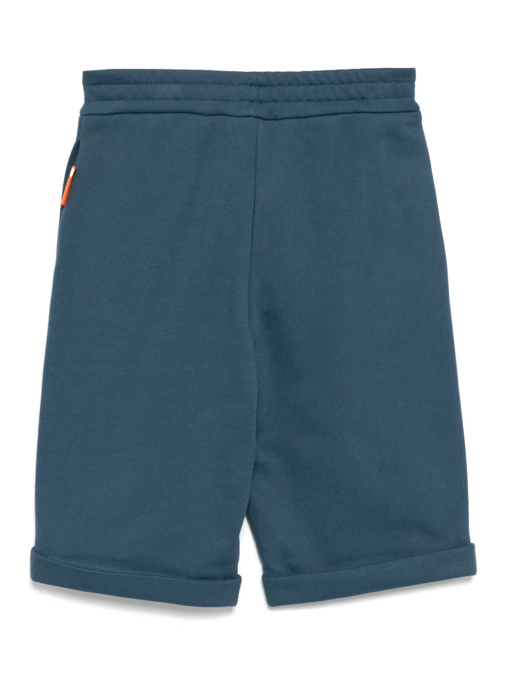 Emporio Armani Kids Shorts met grafische print Blauw