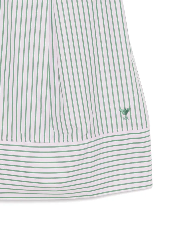 Emporio Armani Kids ストライプ ワンピース | ピンク | FARFETCH JP