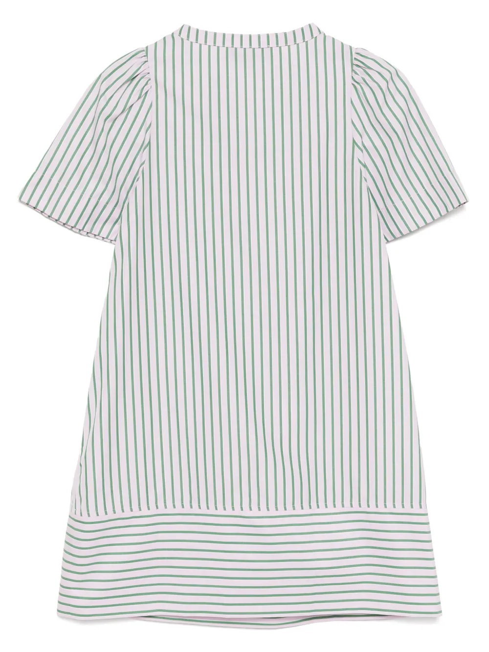 Emporio Armani Kids striped dress Roze