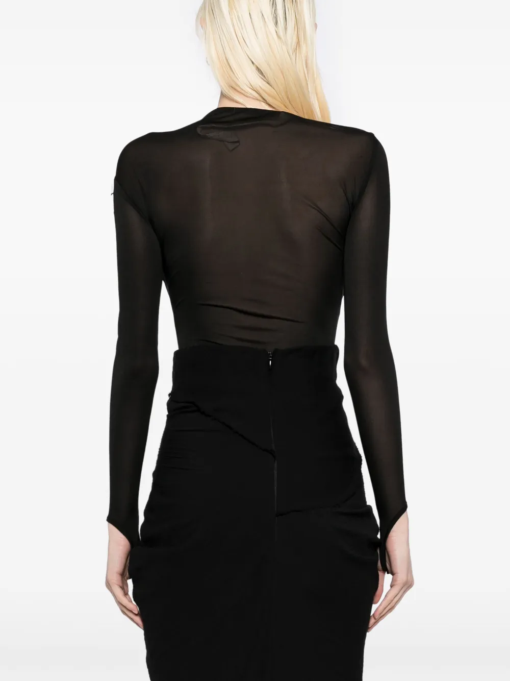 Oude Waag Long-sleeved Top In Black