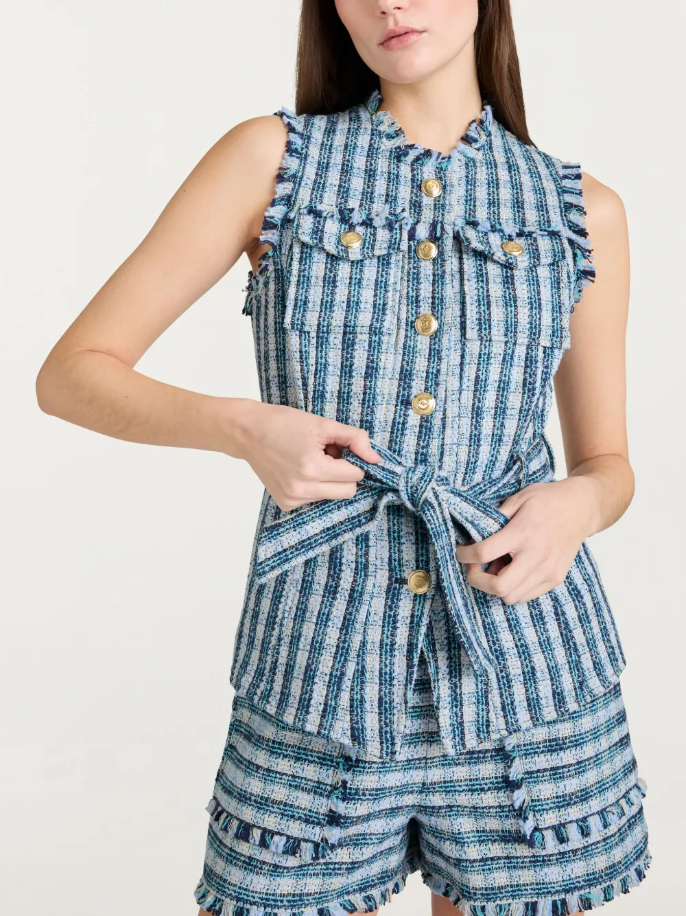 Cinq A Sept Reenee vest Blauw