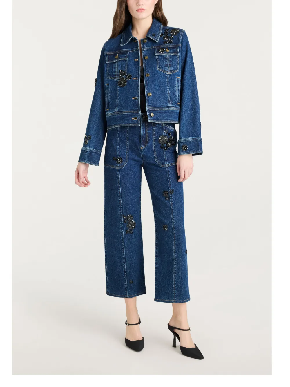 Cinq A Sept Riviera denim jacket - Blauw