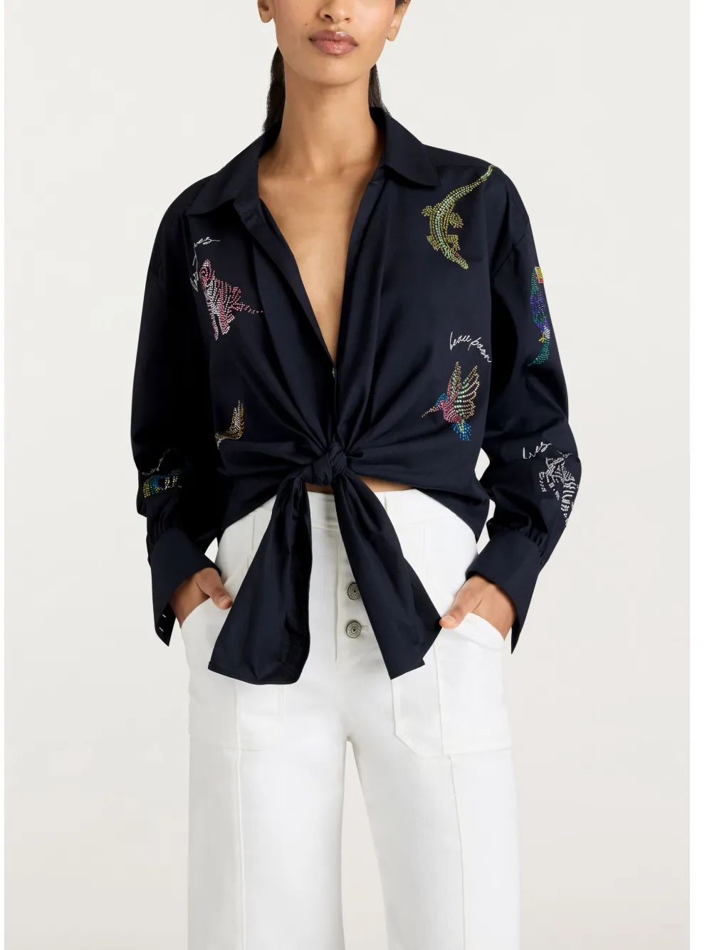 Cinq A Sept Mariana blouse Blauw
