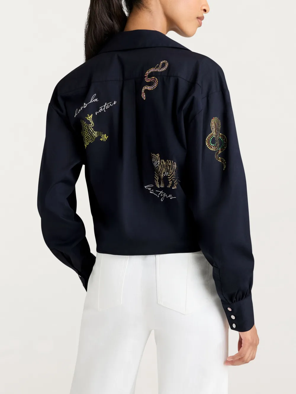 Cinq A Sept Mariana blouse Blauw