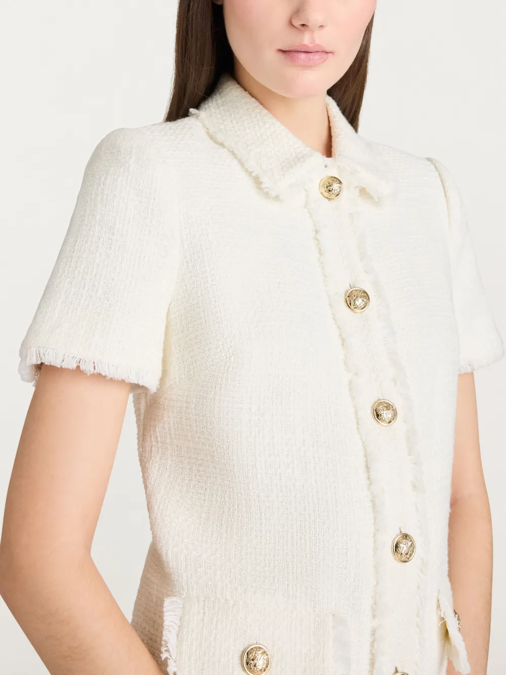 Cinq A Sept Pammy mini-jurk Wit