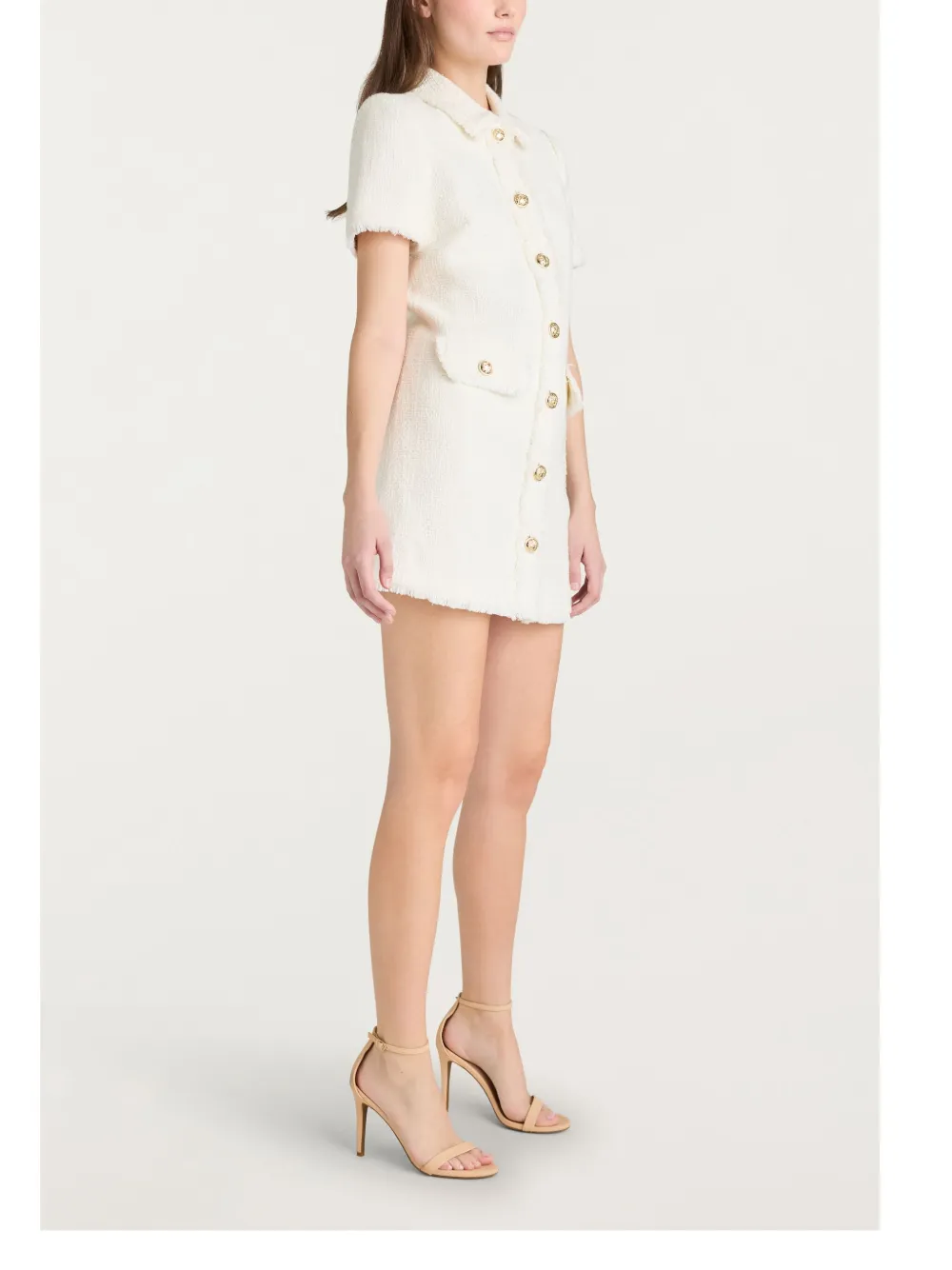 Cinq A Sept Pammy mini-jurk Wit