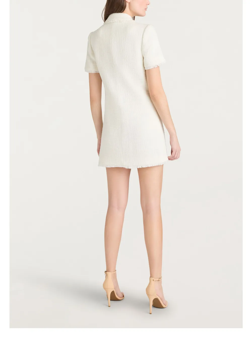 Cinq A Sept Pammy mini-jurk Wit