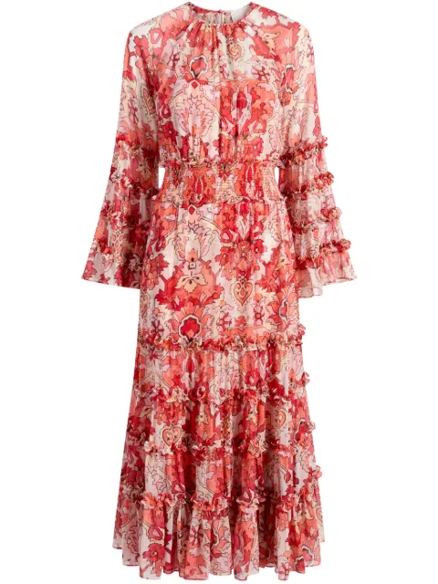Cinq A Sept vestido midi Damask