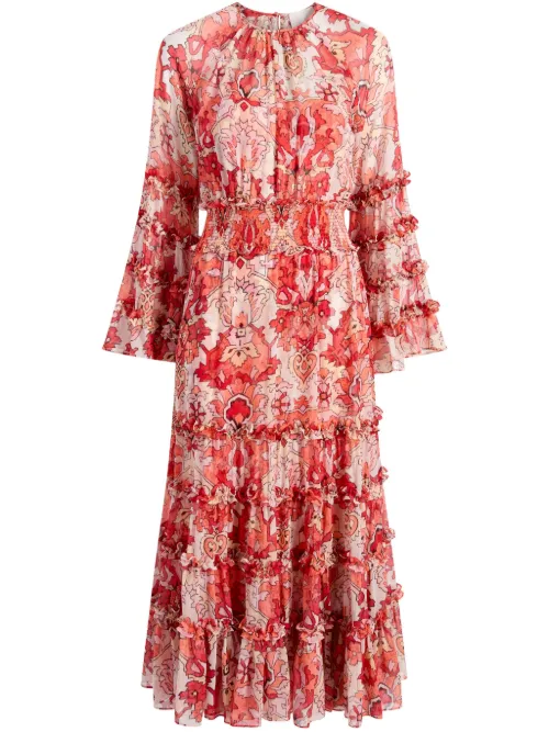 Robe mi-longue Damask - Cinq A Sept - Modalova